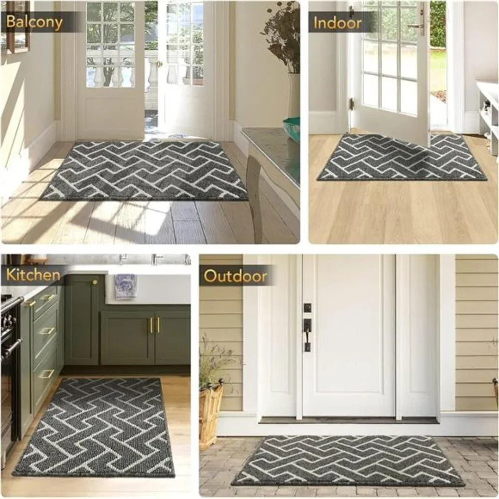Indoor Doormat,Front Back Door Mat Rubber Backing Non Slip Door Mats,20